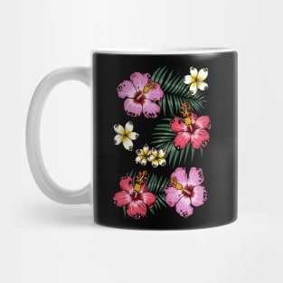 Summer Flowers Pug Mug